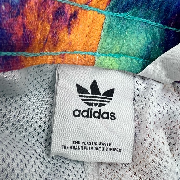 ADIDAS Originals Allover Print Mesh Basketball Shorts Mens SMALL Tye Dye - Picture 10 of 16